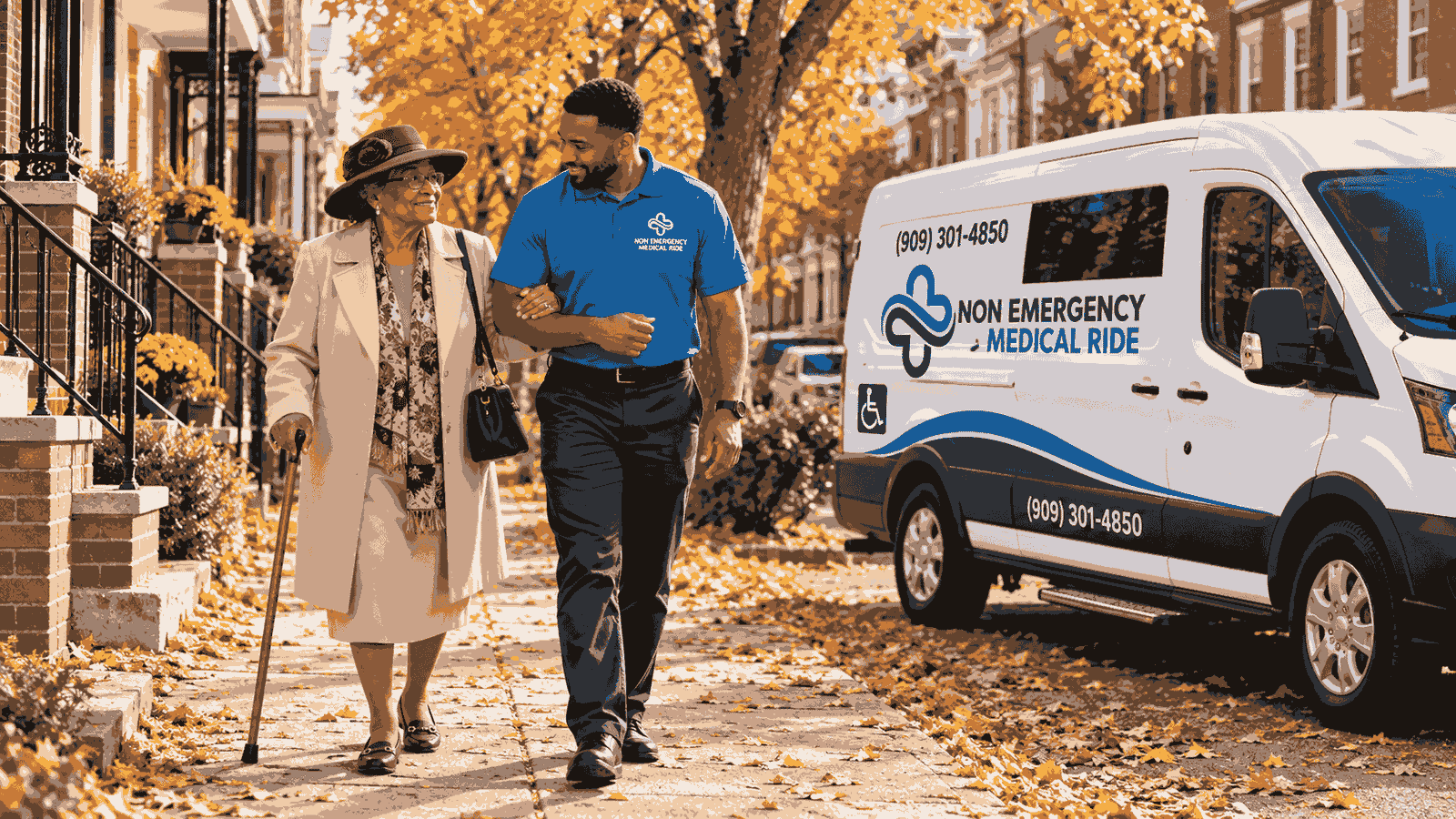 Senior medical transportation by Non Emergency Medical Ride in Los Angeles County