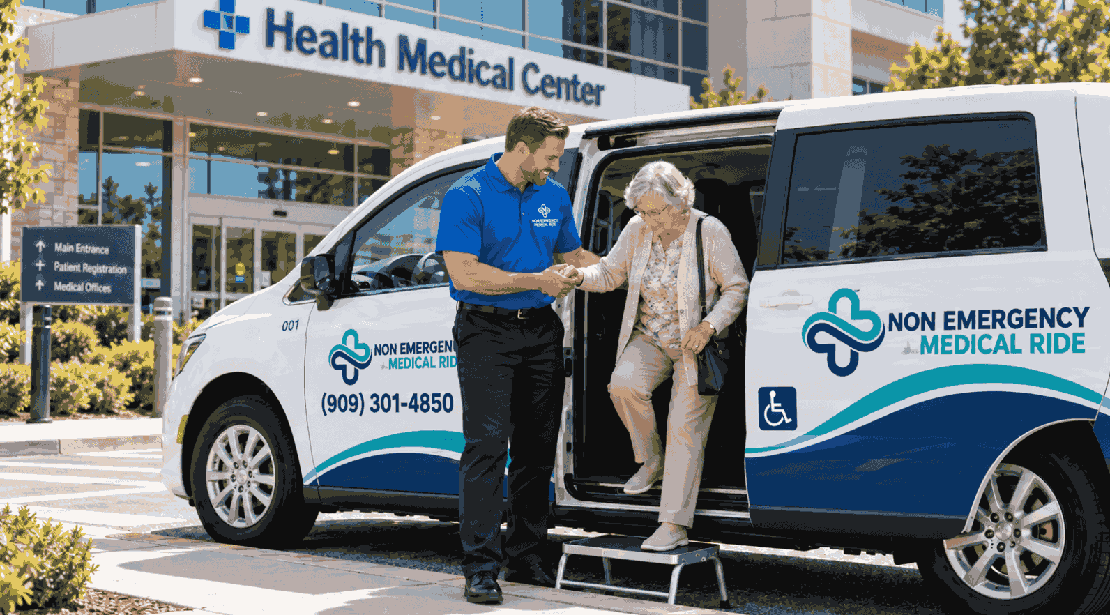 Doctor appointment transportation by Non Emergency Medical Ride in Los Angeles County