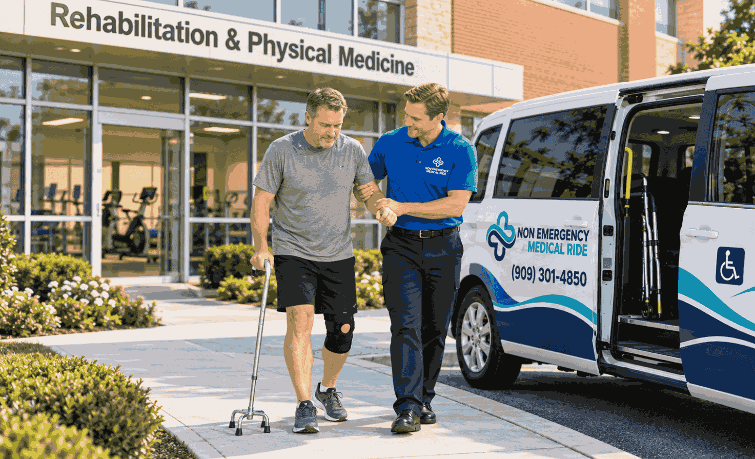 Transportation planning for rehabilitation and physical therapy appointments in Los Angeles County